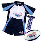 *Special Rugbytots Bundle* Team Kit, Ball, Cone & Tag Belt Set 